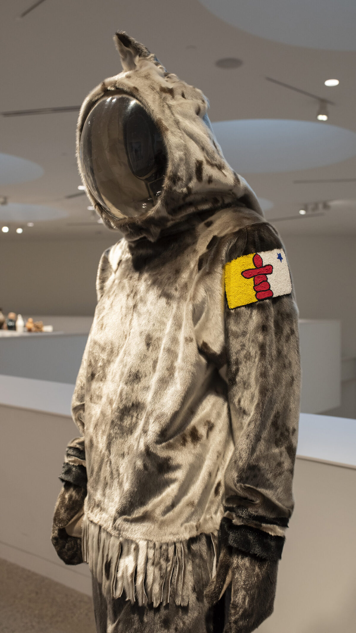 Jesse Tungilik, Seal Skin Spacesuit, 2019